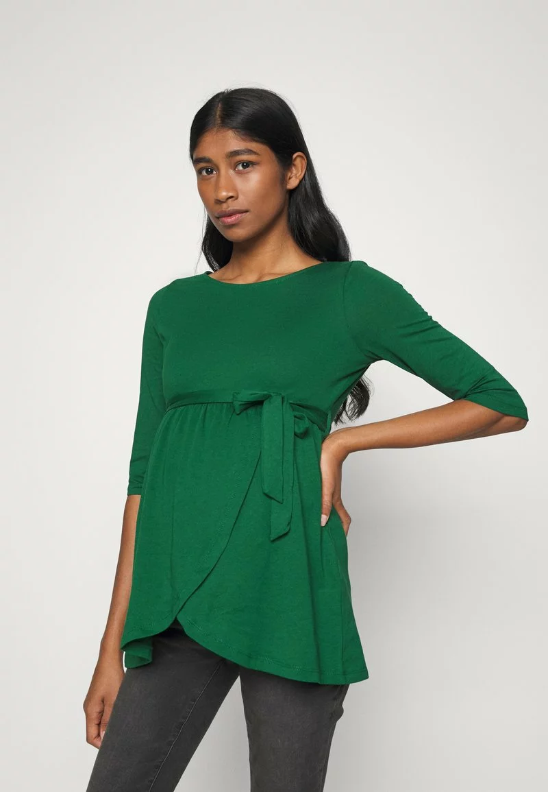 Anna Field MAMA Langarmshirt - Dark Green 5 Anna Field MAMA Langarmshirt - Dark Green – Bild 3