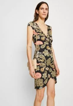 Anna Field Jerseykleid - Black/multi Coloured -Anna Field Geschäft 0e99949ed9cc4133ac2ac2af4dd14ecb