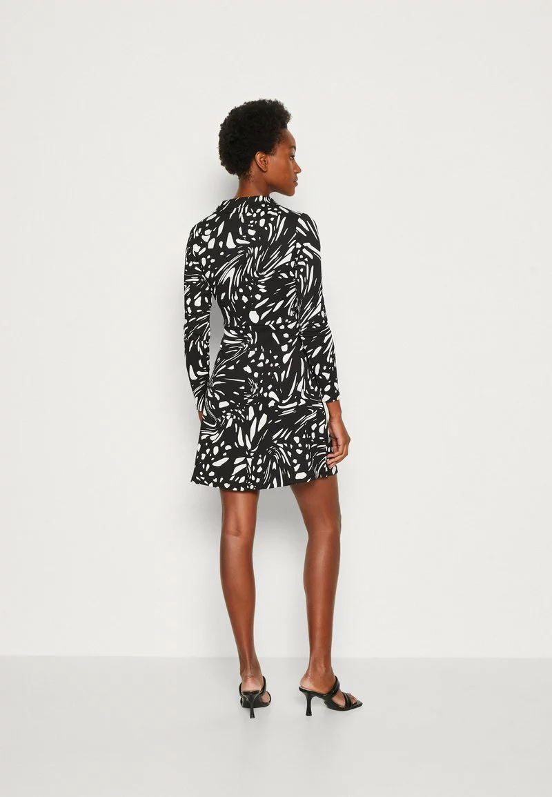 Anna Field Freizeitkleid - Black/white 5 Anna Field Freizeitkleid - Black/white – Bild 3