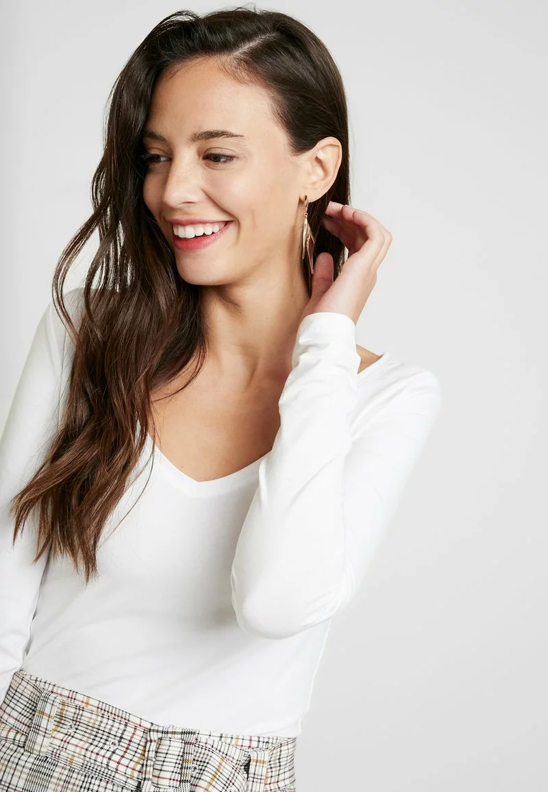 Anna Field BASIC - Langarmshirt - White 6 Anna Field BASIC - Langarmshirt - White – Bild 4