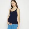 Anna Field MAMA WITH PRESS BUTTONS - Top - Dark Blue