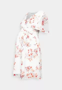 Anna Field MAMA Freizeitkleid - Off-white/pink -Anna Field Geschäft 13e0b790fb0641728c3e64b10a92627b