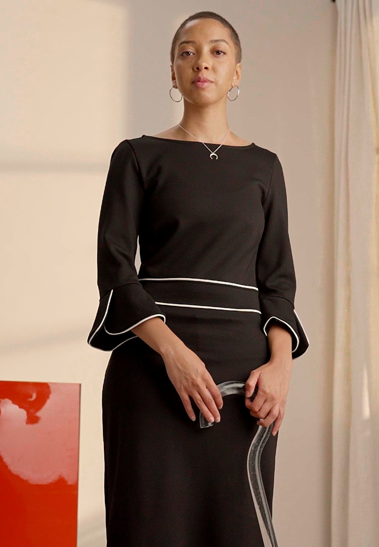 Anna Field Etuikleid - Black 4 Anna Field Etuikleid - Black – Bild 2