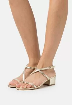 Anna Field Geschäft 21 Anna Field Wide Fit Riemensandalette - Gold