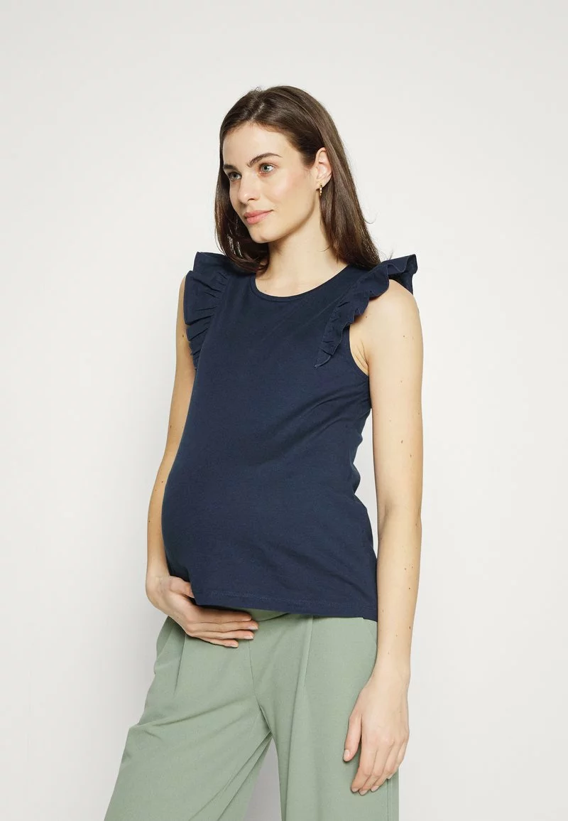 Anna Field MAMA Top - Dark Blue 3 Anna Field MAMA Top - Dark Blue