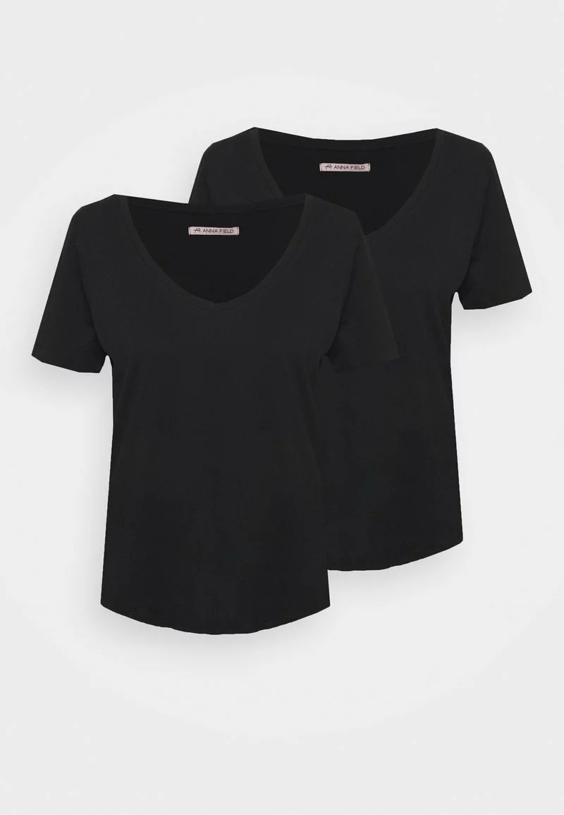 Anna Field T-Shirt Basic - Black 7 Anna Field T-Shirt Basic - Black – Bild 5