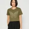 Anna Field T-Shirt Print - Green -Anna Field Geschäft 3884d63753fb4dae96de0f9a105a6a4e