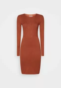 Anna Field CREW AUSSCHNITT RIPP TOP BODYCON MINI STRICKKLEID - Etuikleid - Brown 11 Anna Field CREW AUSSCHNITT RIPP TOP BODYCON MINI STRICKKLEID - Etuikleid - Brown -Anna Field Geschäft 38de2f6e35c644b49d1c8060d1e77df3 1