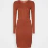 Anna Field CREW AUSSCHNITT RIPP TOP BODYCON MINI STRICKKLEID - Etuikleid - Brown 1 Anna Field CREW AUSSCHNITT RIPP TOP BODYCON MINI STRICKKLEID - Etuikleid - Brown -Anna Field Geschäft 38de2f6e35c644b49d1c8060d1e77df3