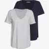 Anna Field T-Shirt Basic - Mottled Light Grey/blue 2 Anna Field T-Shirt Basic - Mottled Light Grey/blue -Anna Field Geschäft 4a5c6845e23a4c3ca6fadd59d3ca1f89