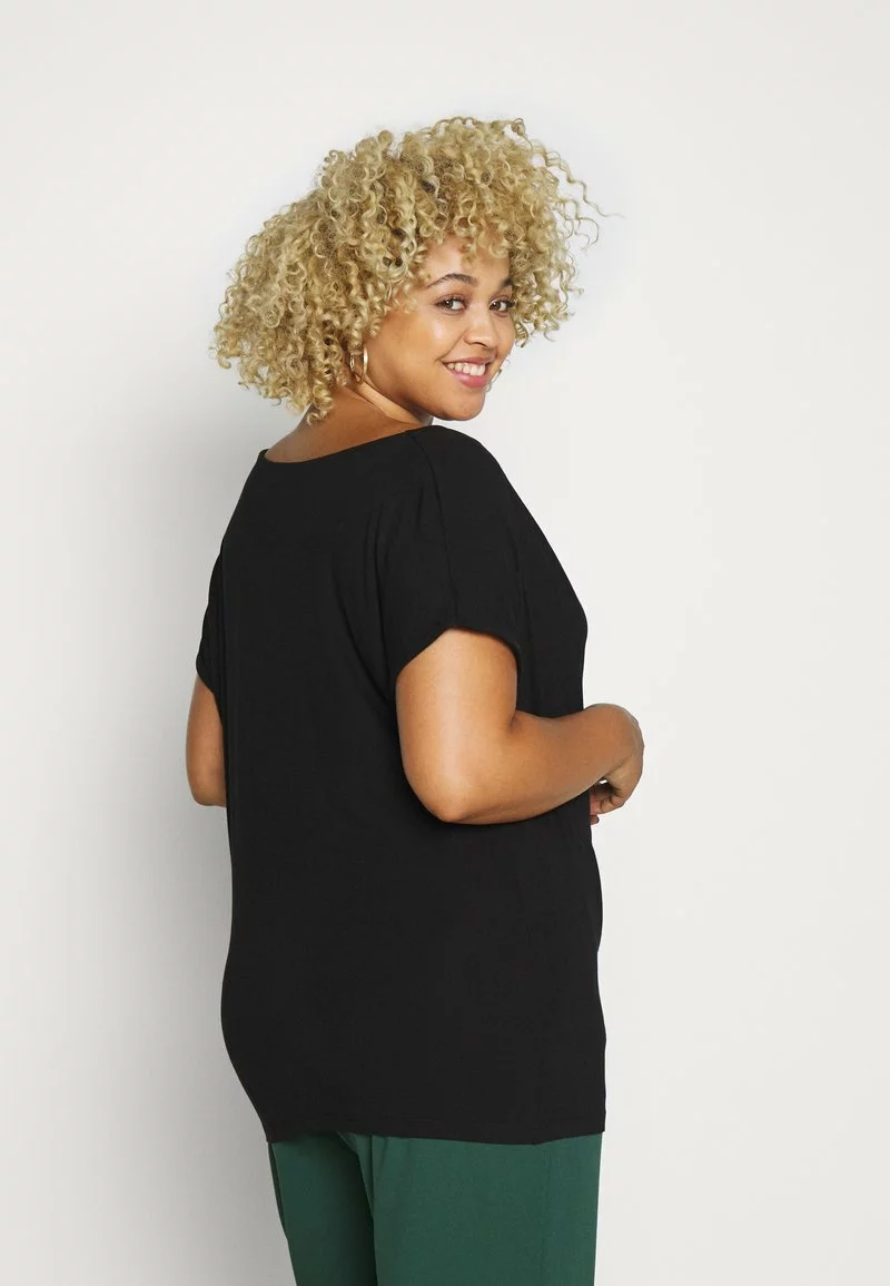 Anna Field Curvy T-Shirt Print - Black 5 Anna Field Curvy T-Shirt Print - Black – Bild 3