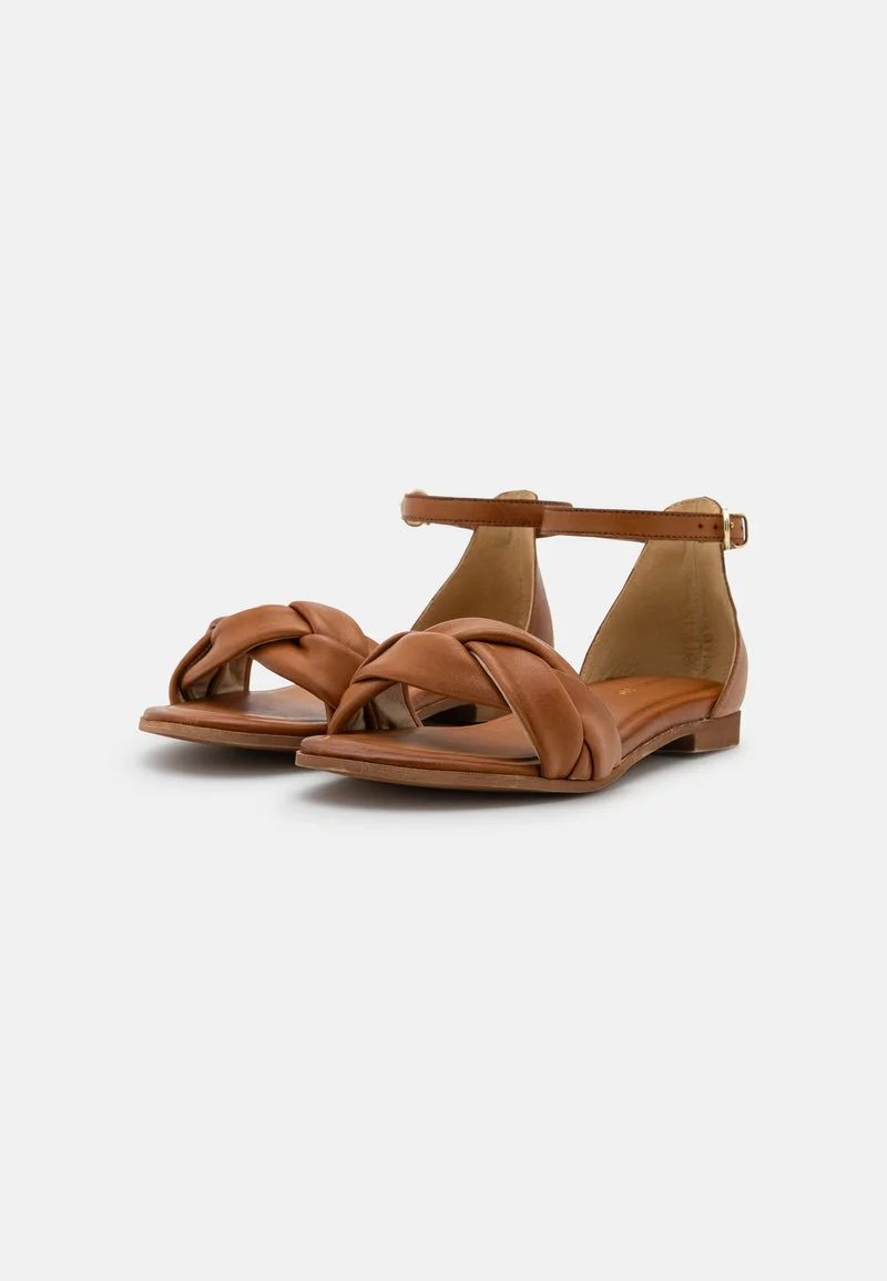 Anna Field Wide Fit LEATHER - Riemensandalette - Cognac 5 Anna Field Wide Fit LEATHER - Riemensandalette - Cognac – Bild 3