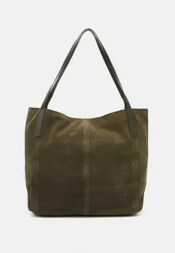 Anna Field LEATHER - Handtasche - Khaki -Anna Field Geschäft 4fe33866136c4a0ab8fe51b79aefe216 1