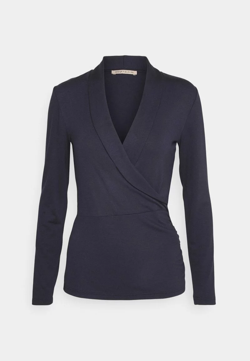 Anna Field Tall Langarmshirt - Dark Blue 7 Anna Field Tall Langarmshirt - Dark Blue – Bild 5