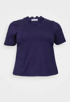 Anna Field Curvy T-Shirt Print - Dark Blue -Anna Field Geschäft 567efaf59e77411499ca9757c7a4e988 1