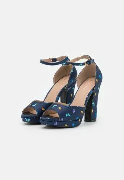 Anna Field Plateausandalette - Dark Blue -Anna Field Geschäft 66213a05e8bc4245b610d9614ae4f643