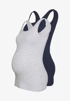 Anna Field MAMA NURSING 2 PACK - Top - Top - Dark Blue/grey 13 Anna Field MAMA NURSING 2 PACK - Top - Top - Dark Blue/grey -Anna Field Geschäft 6e96f5c8d19445c387788d28c45df6da