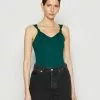 Anna Field Top - Dark Green
