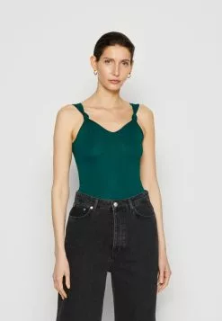 Anna Field Top - Dark Green