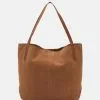 Anna Field LEATHER - Handtasche - Cognac