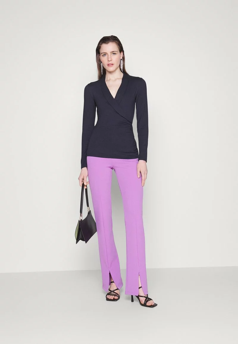 Anna Field Tall Langarmshirt - Dark Blue 4 Anna Field Tall Langarmshirt - Dark Blue – Bild 2