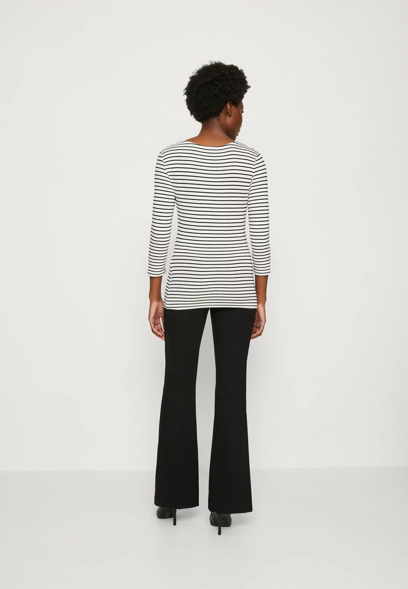 Anna Field Langarmshirt - White/black 5 Anna Field Langarmshirt - White/black – Bild 3