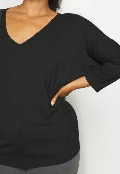 Anna Field Curvy Langarmshirt - Black -Anna Field Geschäft 87d40f4e0b674e0b96c215b6fae6441d