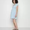Anna Field MAMA Freizeitkleid - Light Blue -Anna Field Geschäft 8c1f151826db41dcb6c56733d22def41