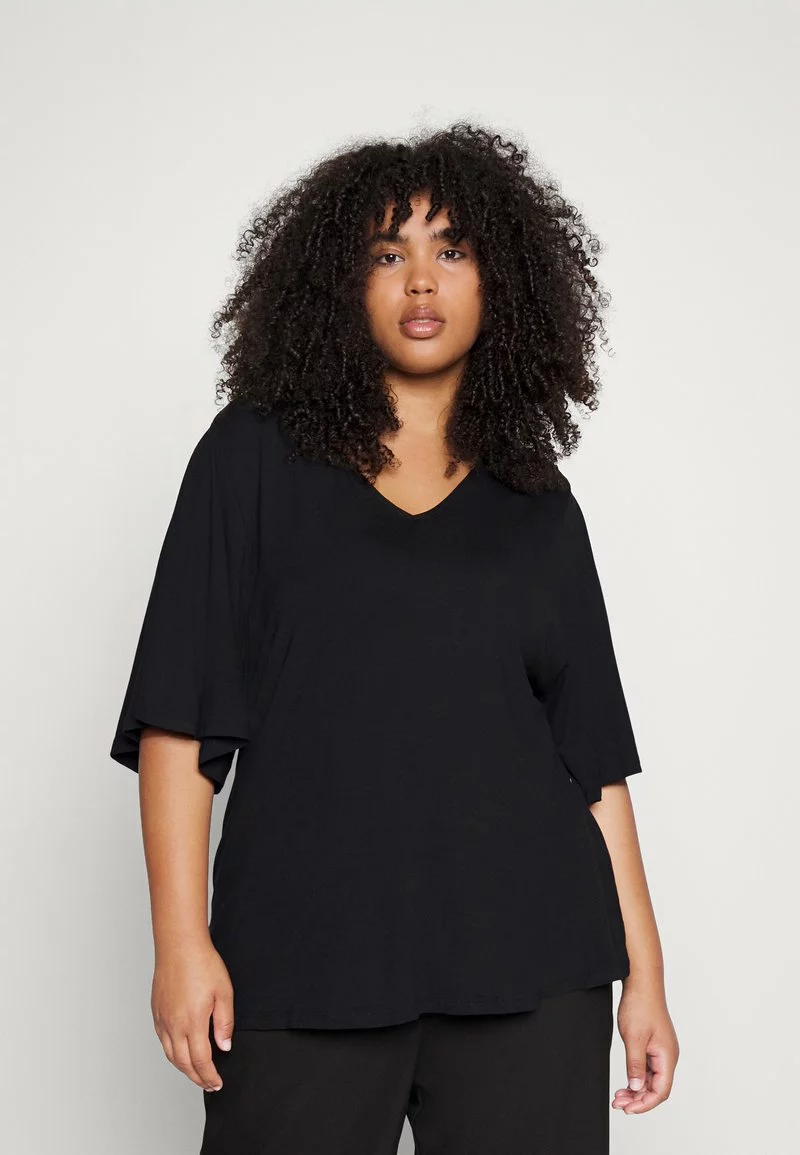 Anna Field Curvy T-Shirt Basic - Black 8 Anna Field Curvy T-Shirt Basic - Black – Bild 6