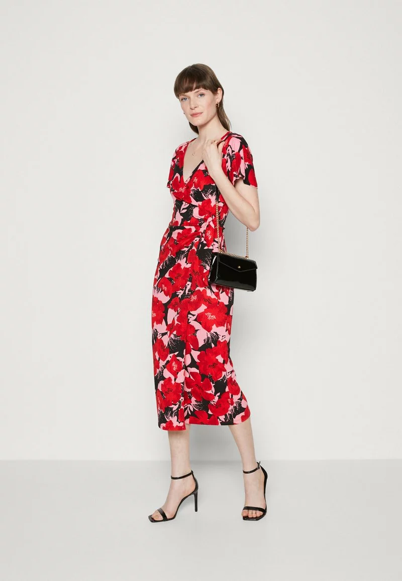 Anna Field Freizeitkleid - Red/pink 4 Anna Field Freizeitkleid - Red/pink – Bild 2