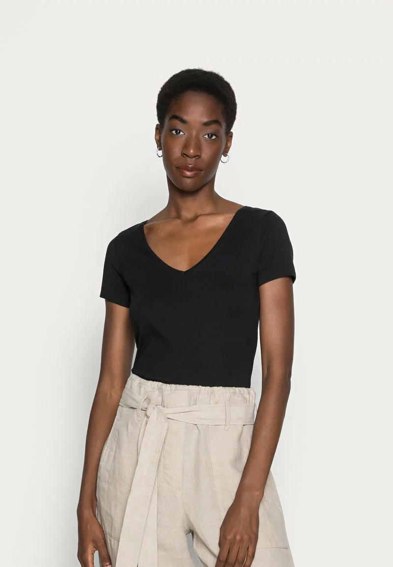 Anna Field 2 PACK - T-Shirt Basic - Black 4 Anna Field 2 PACK - T-Shirt Basic - Black – Bild 2