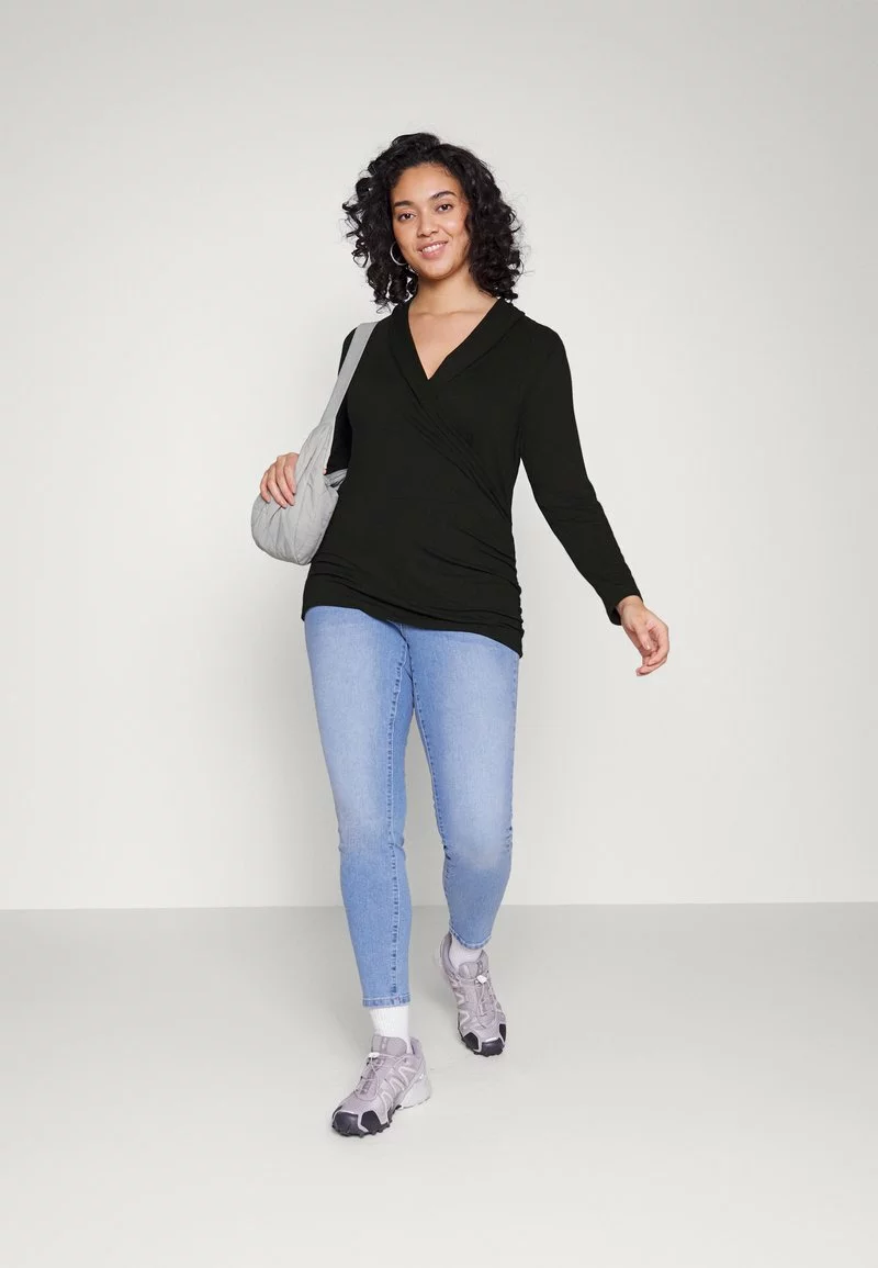 Anna Field Curvy Langarmshirt - Black 4 Anna Field Curvy Langarmshirt - Black – Bild 2