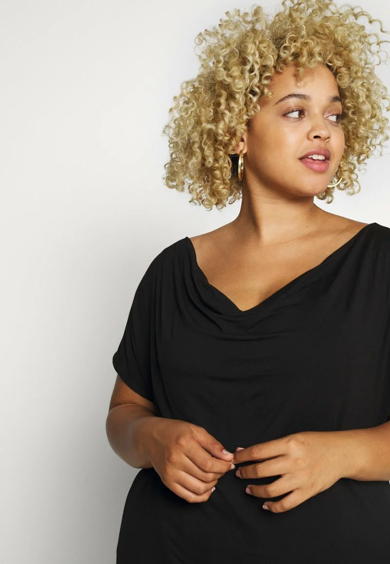 Anna Field Curvy T-Shirt Print - Black 6 Anna Field Curvy T-Shirt Print - Black – Bild 4