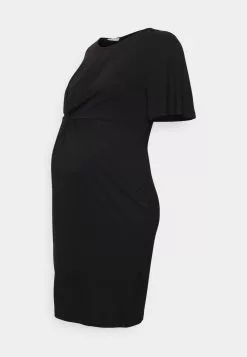 Anna Field MAMA SLEEVES MINI DRESS - Jerseykleid - Black -Anna Field Geschäft 9809337e87a3434f87ec47c6215bbfe9