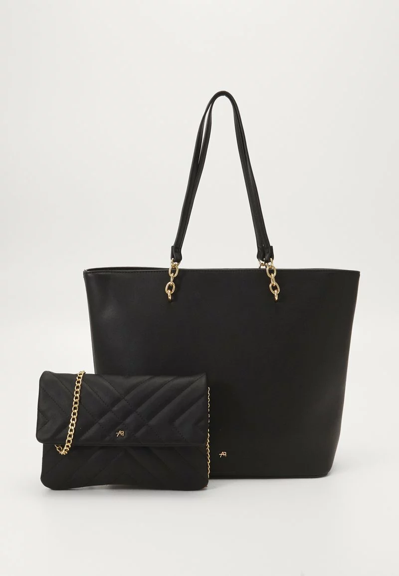 Anna Field SET - Shopping Bag - Black 3 Anna Field SET - Shopping Bag - Black