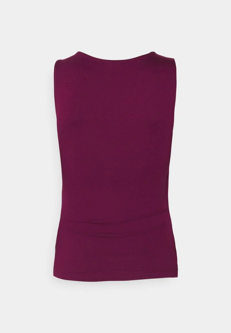 Anna Field Top - Dark Red 4 Anna Field Top - Dark Red – Bild 2