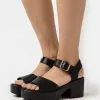 Anna Field Plateausandalette - Black