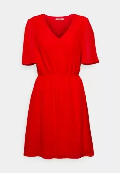 Anna Field V-NECK SLEEVE DRESS - Freizeitkleid - Dark Blue/pink -Anna Field Geschäft a9a2023bf18245a081909e1676b772a5