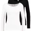 Anna Field Petite 2PACK - Langarmshirt - Black/white 1 Anna Field Petite 2PACK - Langarmshirt - Black/white -Anna Field Geschäft b14000e1e71b455d87d89405c5f95cde