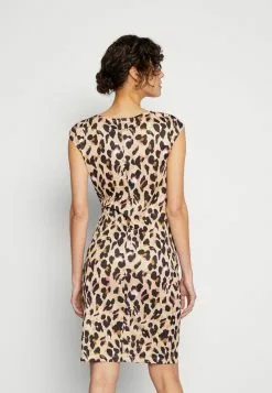 Anna Field Jerseykleid - Black/beige/multi-coloured -Anna Field Geschäft b2a1f3e7fefd4dcbb2ff7780be79a198