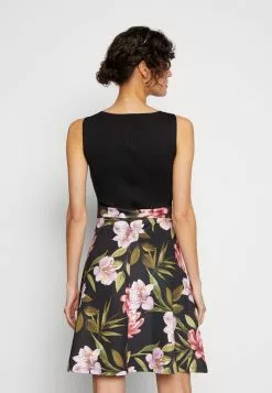 Anna Field Jerseykleid - Black/black/pink -Anna Field Geschäft bf2b72ddb8ab45fc8112f8ad8ecc10ad