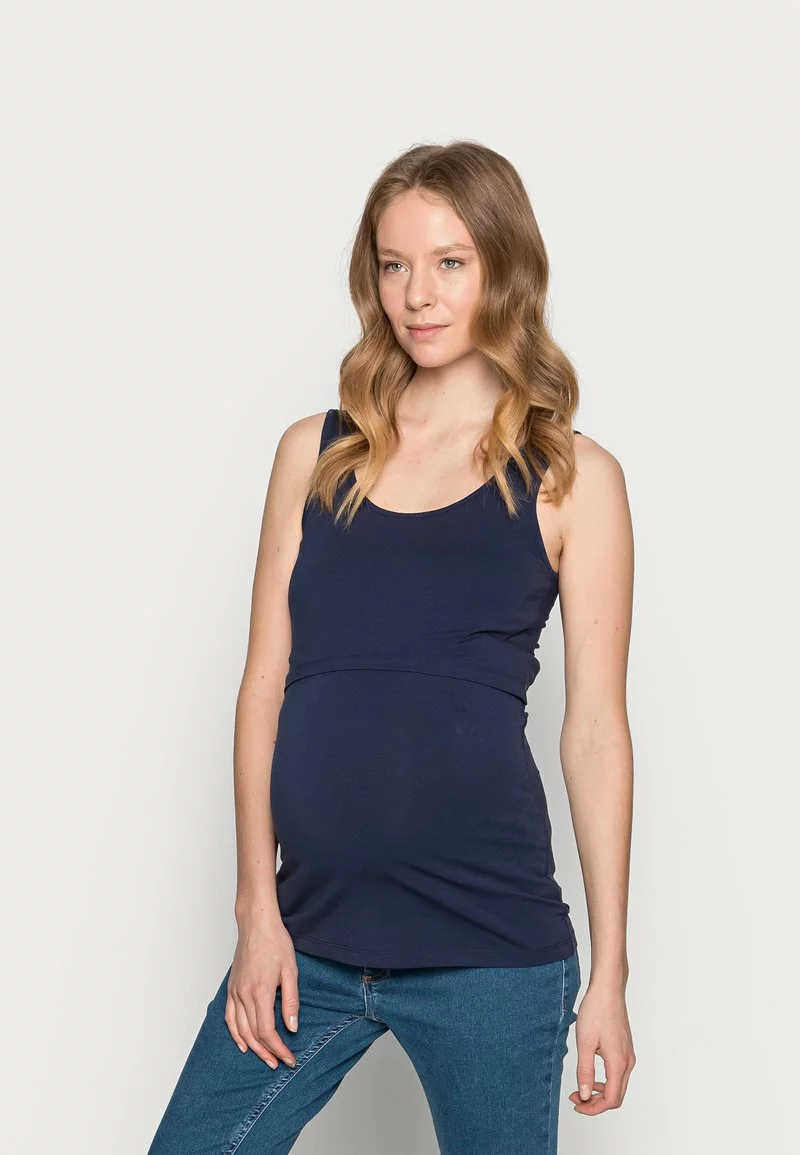 Anna Field MAMA NURSING 2 PACK - Top - Top - Dark Blue/grey 4 Anna Field MAMA NURSING 2 PACK - Top - Top - Dark Blue/grey – Bild 2