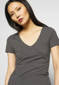 Anna Field 3 PACK - T-Shirt Basic - Black, White -Anna Field Geschäft c7a6b2b345ee483ca979cbe4d3dc88bc