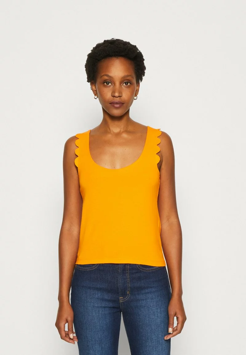 Anna Field Top - Orange 3 Anna Field Top - Orange