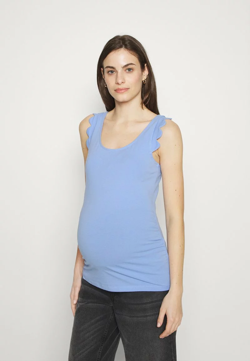 Anna Field MAMA Top - Blue 3 Anna Field MAMA Top - Blue