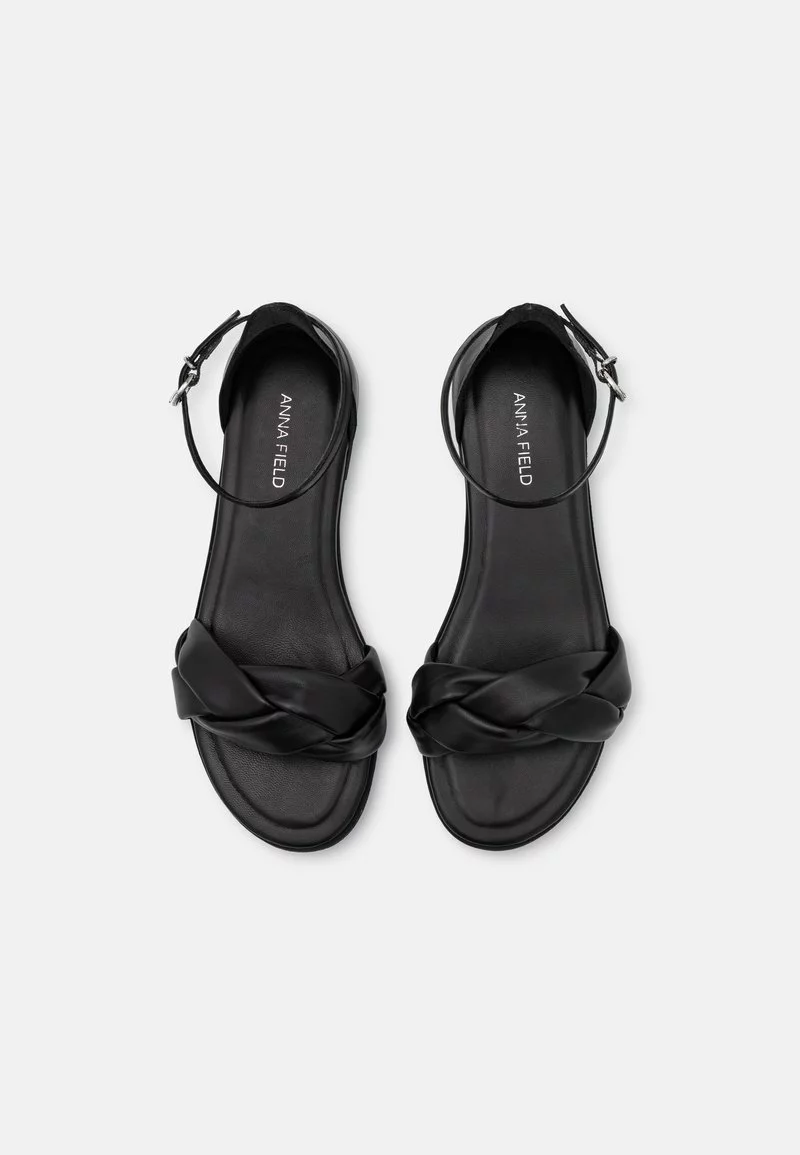 Anna Field Wide Fit LEATHER - Riemensandalette - Black 8 Anna Field Wide Fit LEATHER - Riemensandalette - Black – Bild 6