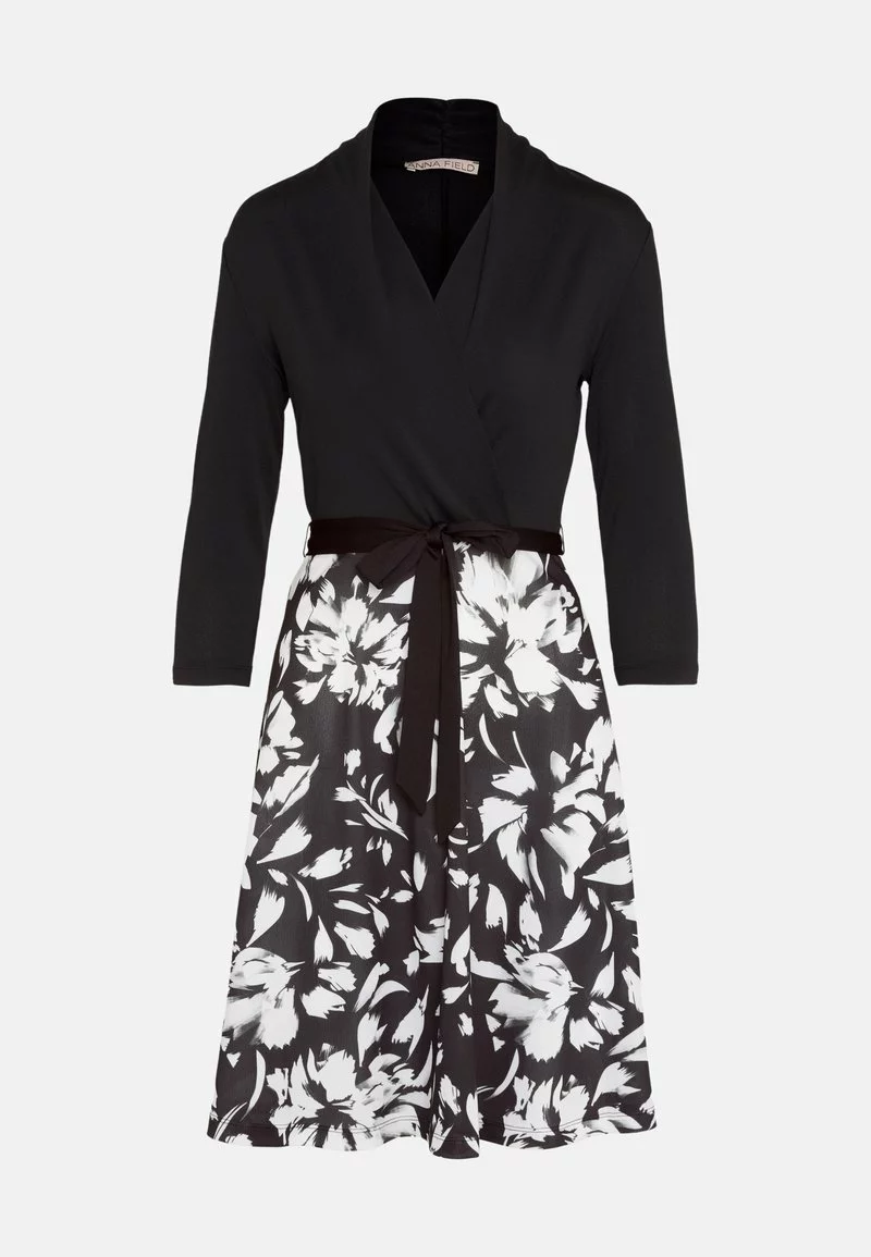 Anna Field Jerseykleid - Black/white 7 Anna Field Jerseykleid - Black/white – Bild 5
