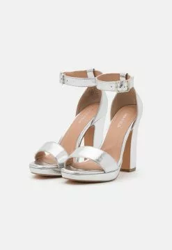 Anna Field High Heel Sandalette - Silver 10 Anna Field High Heel Sandalette - Silver -Anna Field Geschäft de804771ece8497a8650e7b462a693cf
