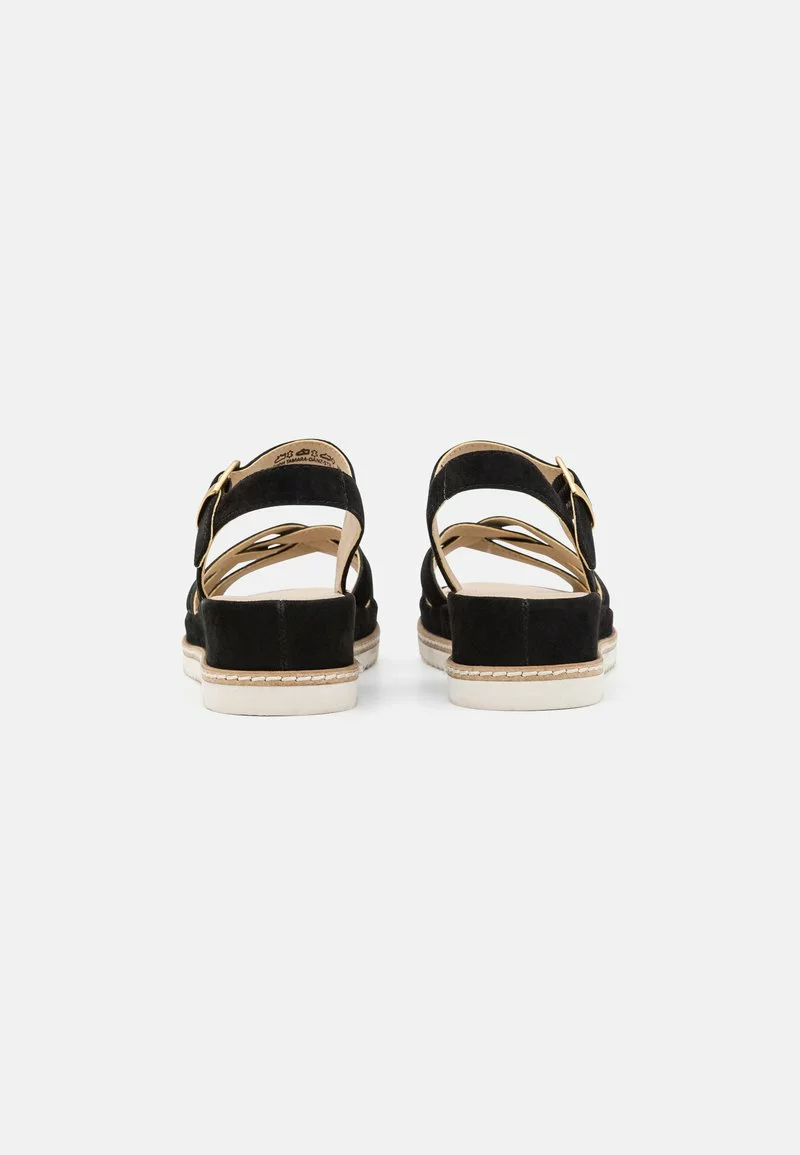 Anna Field LEATHER - Keilsandalette - Black 6 Anna Field LEATHER - Keilsandalette - Black – Bild 4