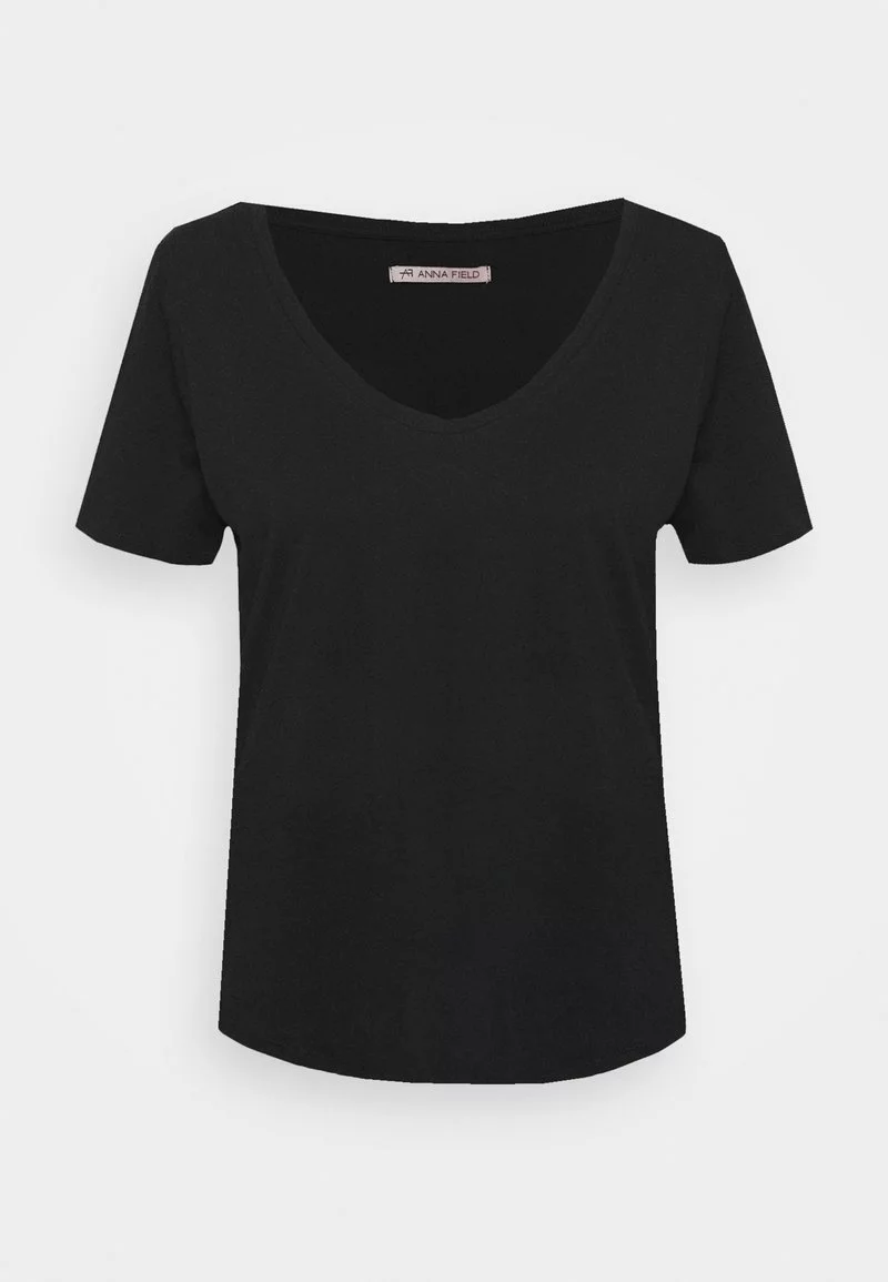 Anna Field T-Shirt Basic - Black 4 Anna Field T-Shirt Basic - Black – Bild 2